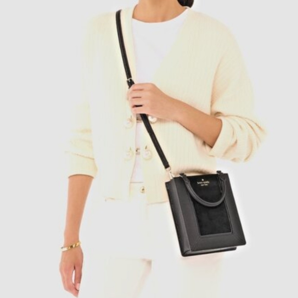 KATE SPADE ~ "LENA"  MINI CROSSBODY TOTE - Picture 5 of 6